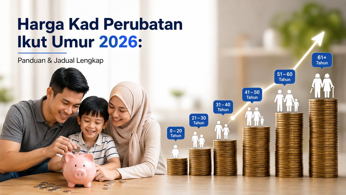 Harga Kad Perubatan Ikut Umur 2026: Panduan & Jadual Lengkap