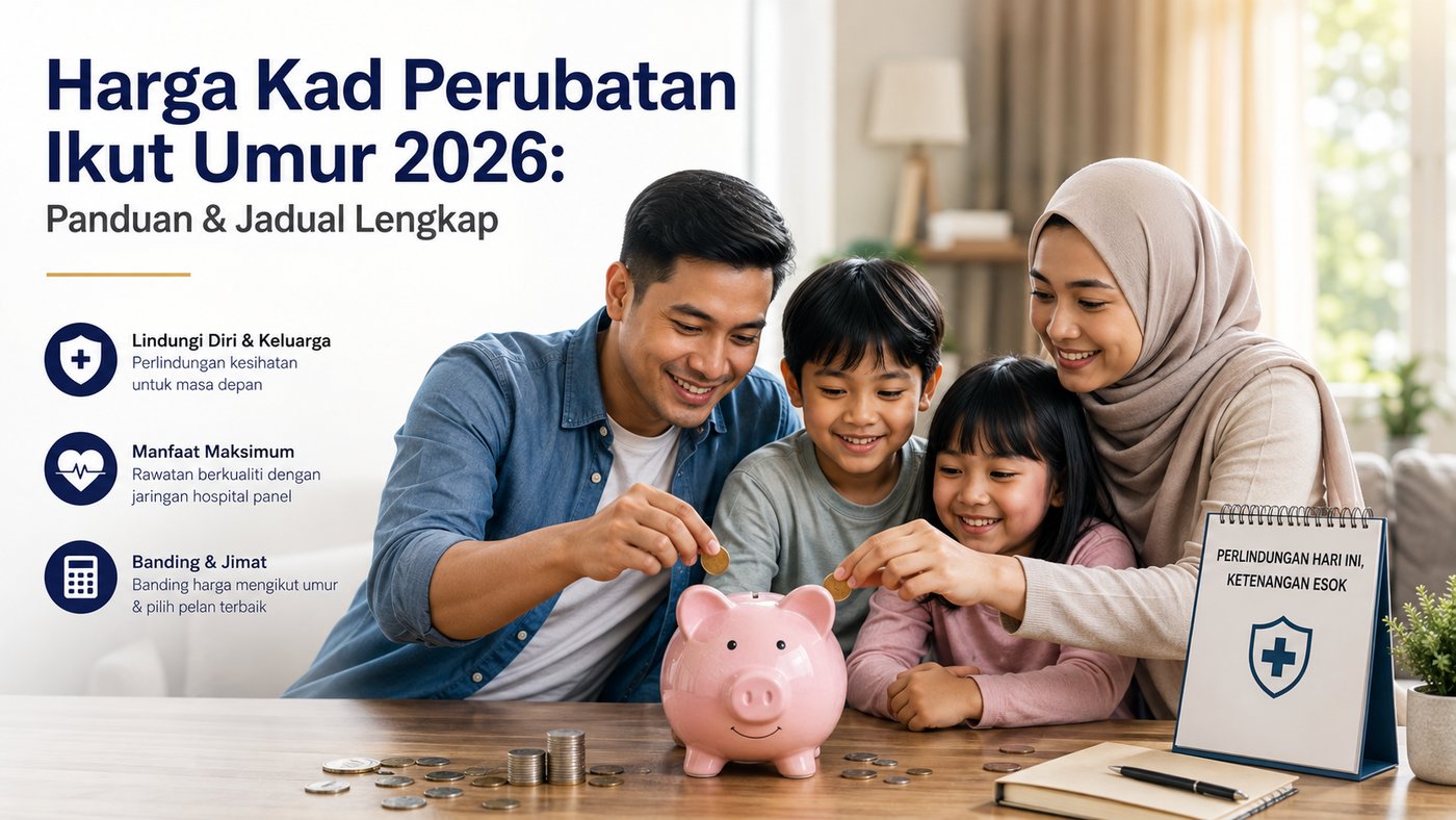 Harga Kad Perubatan Ikut Umur 2026: Panduan & Jadual Lengkap (ilustrasi)